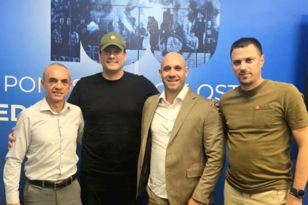 Lalatović na predstavljanju, Foto: FK Budućnost