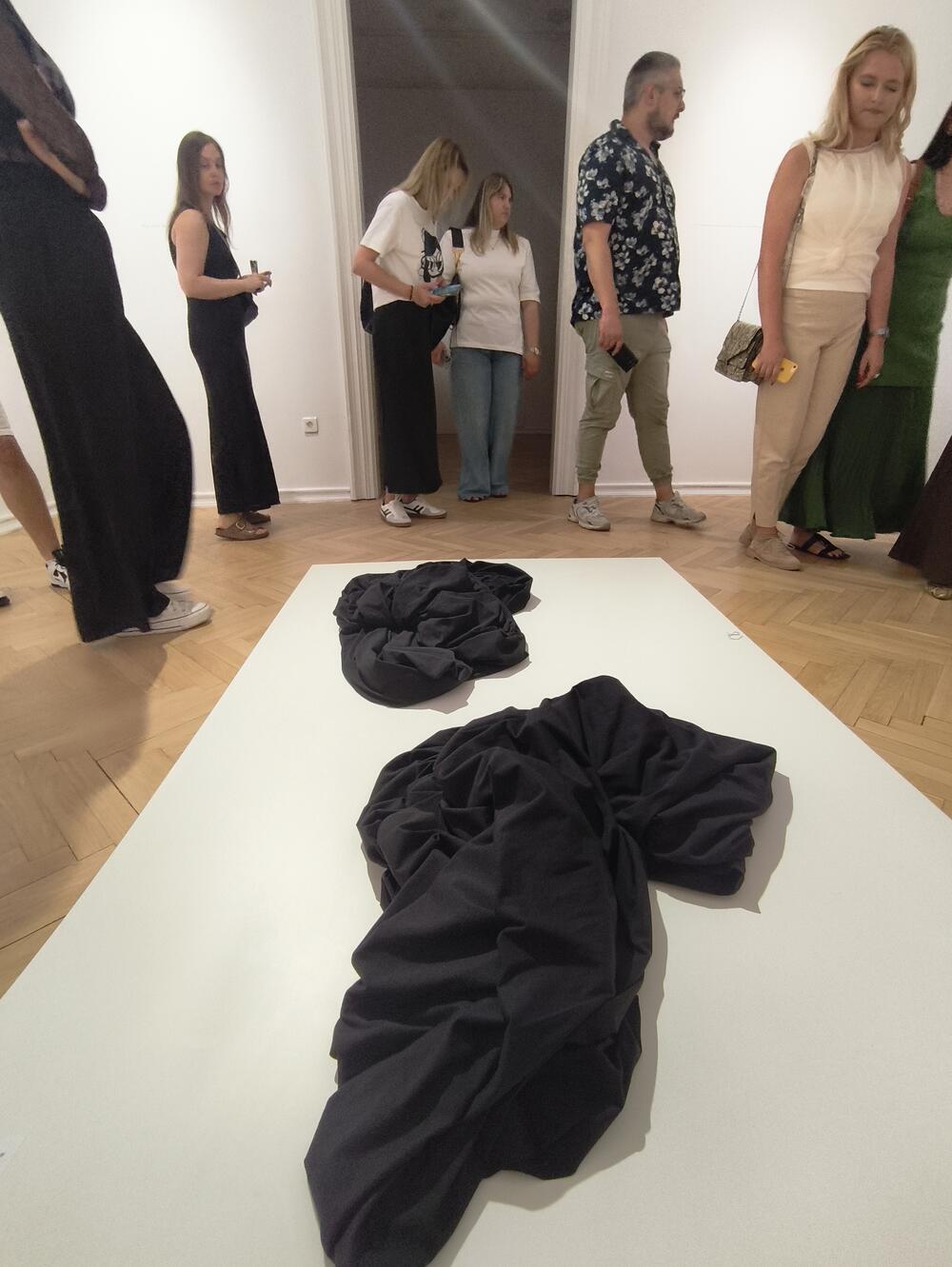 Sa izložbe u MSU CG