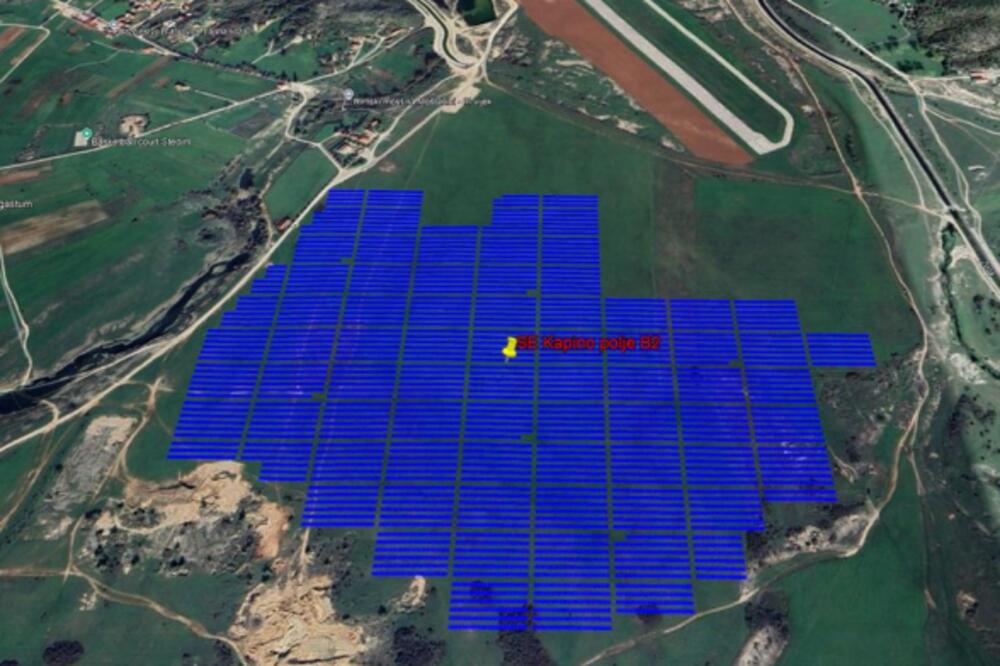 Ova solarna elektrana biće između Moštanice i kanala Zete, Foto: EPCG