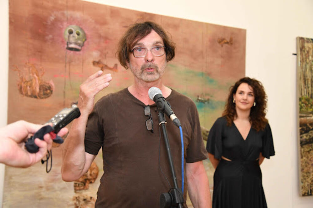 Bojan Šumonja, Foto: Facebook/Muzej savremene umjetnosti