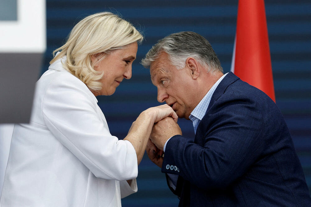 Viktor Orban i Marin le Pen smatraju se najvećim saveznicima američkih konzervativaca