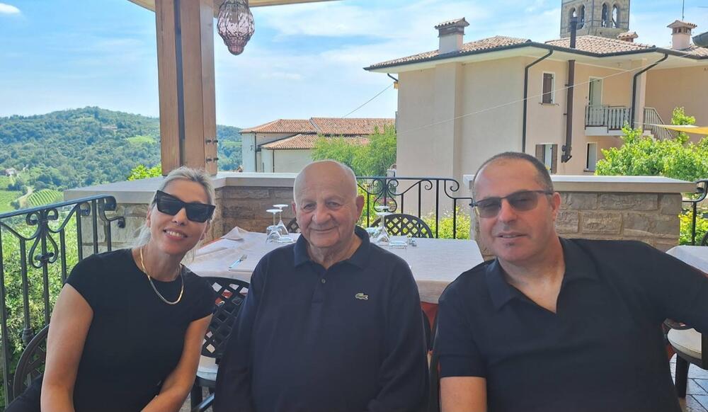 U brdima sjeverne Italije: Mađi, zatim autor teksta i Fabricio