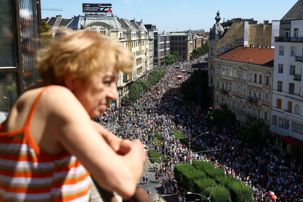 <p>Gradonačelnik Budimpešte iz stranke Zeleni Đerđ Karačonj je pohvalio rekordnu posjećenost</p>