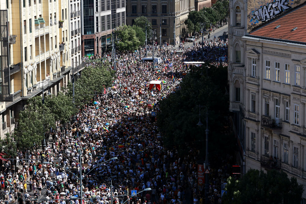 <p>Gradonačelnik Budimpešte iz stranke Zeleni Đerđ Karačonj je pohvalio rekordnu posjećenost</p>