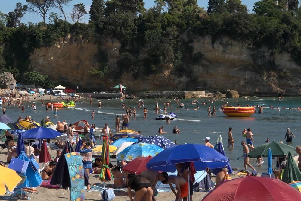 Detalj sa Male plaže u Ulcinju, Foto: Mediabiro.tv
