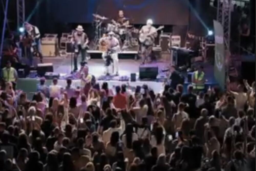 Detalj sa jednog od koncerata, Foto: Opština/screenshot