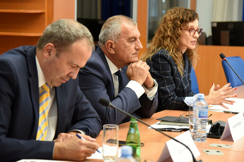 Pejović, Bojanić i Backović, Foto: Luka Zeković