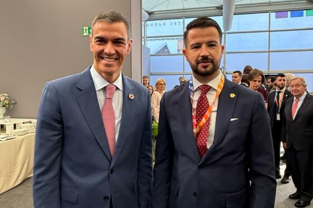 Sančez i Milatović, Foto: Predsjednik.me