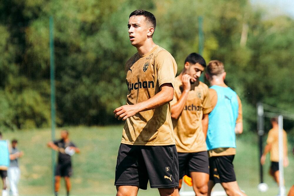 Bulatović na treningu Lansa, Foto: RC Lens