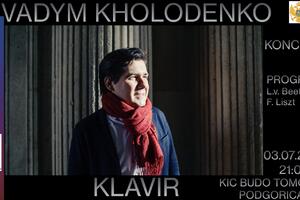 Koncert Vadima Kholodenka u KIC-u "Budo Tomović"