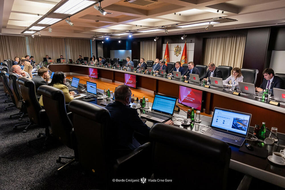 Sa sjednice Vlade održane 30. juna, Foto: Đorđe Cmiljanić/Vlada Crne Gore