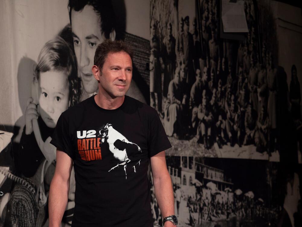 Boris Liješević sinoć u Budvi