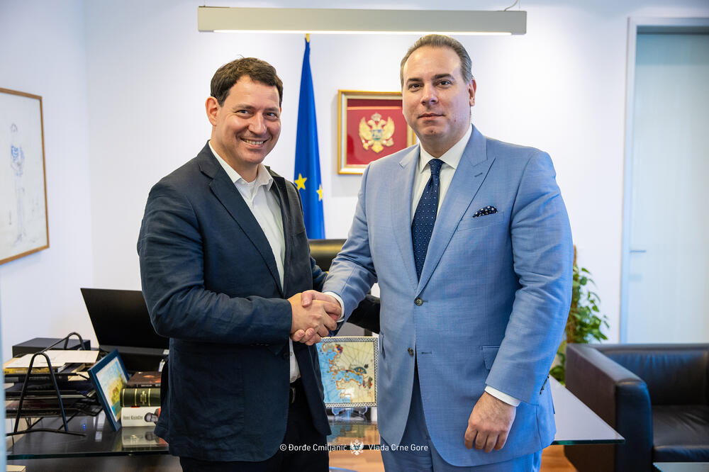 Frangeš i Ivanović, Foto: Kabinet potpredsjednika Vlade za vanjske i evropske poslove