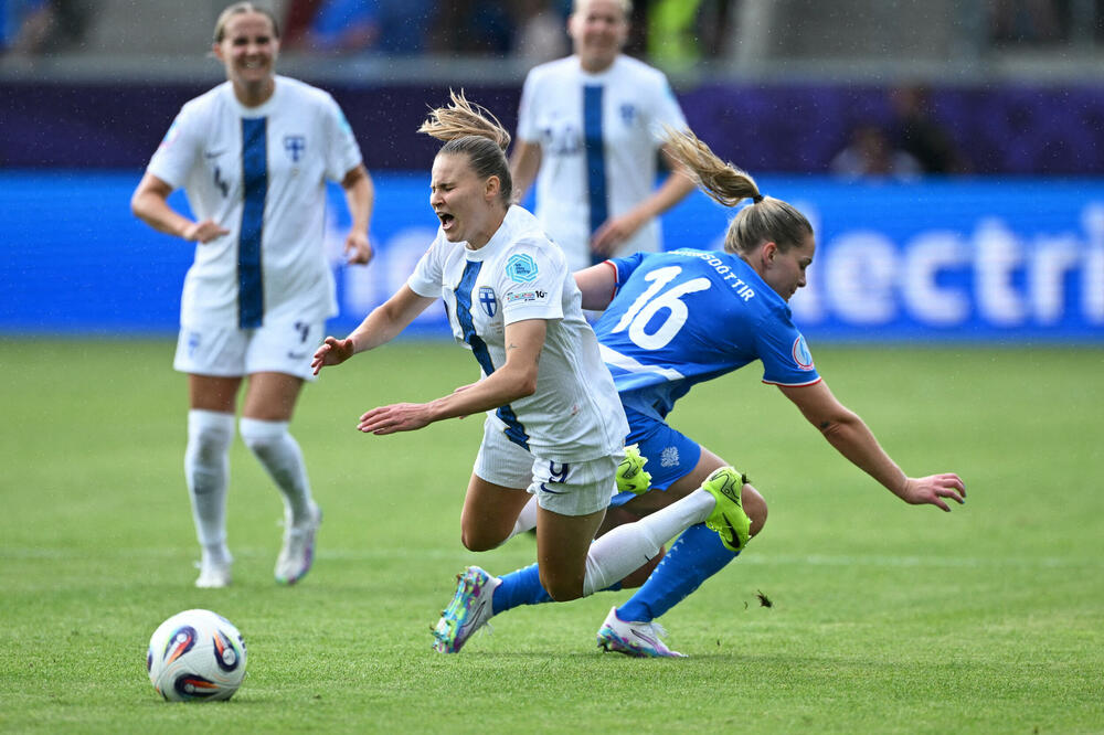 Hildur Antonsdotir je isključenjem uticala na poraz Islanđanki, Foto: REUTERS