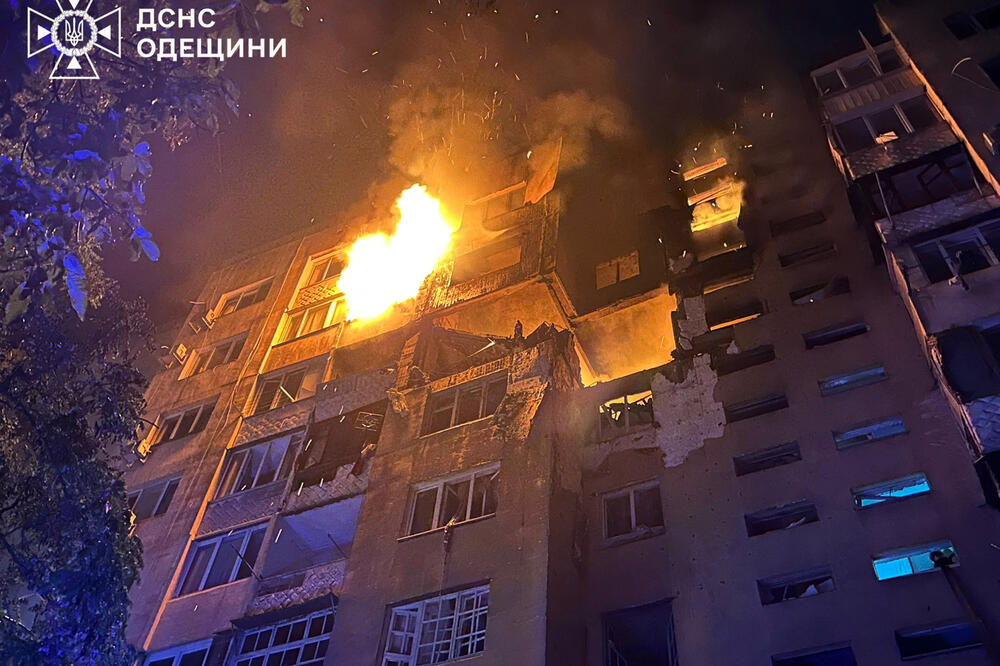 Detalj iz Odese nakon ruskog napada, Foto: REUTERS