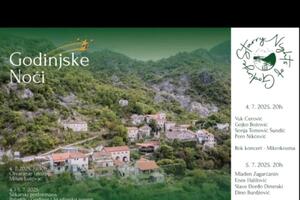 Godinje pod zvijezdama: Festival „Godinjske zvjezdane noći” 4. i...