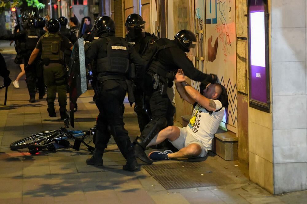 Detalj sa protesta u Beogradu (Ilustracija), Foto: REUTERS