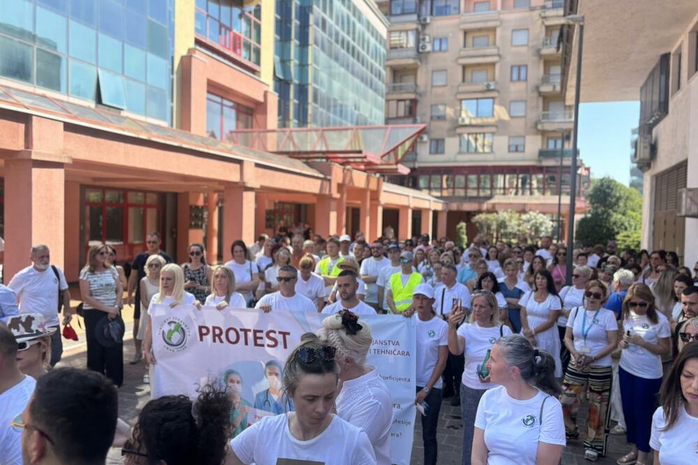 Sa protesta, Foto: Jelena Kočanović