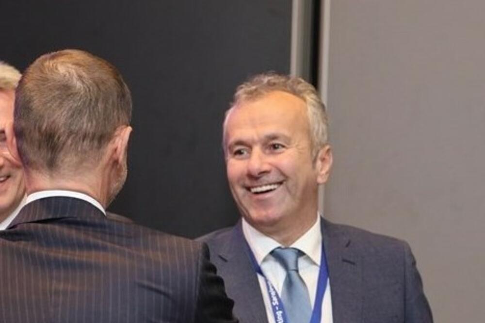 Čeferin i Savićević, Foto: FSCG