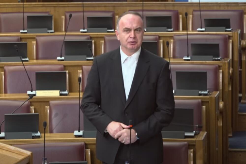 Đeljošaj, Foto: Screenshot/YouTube/Skuština Crne Gore