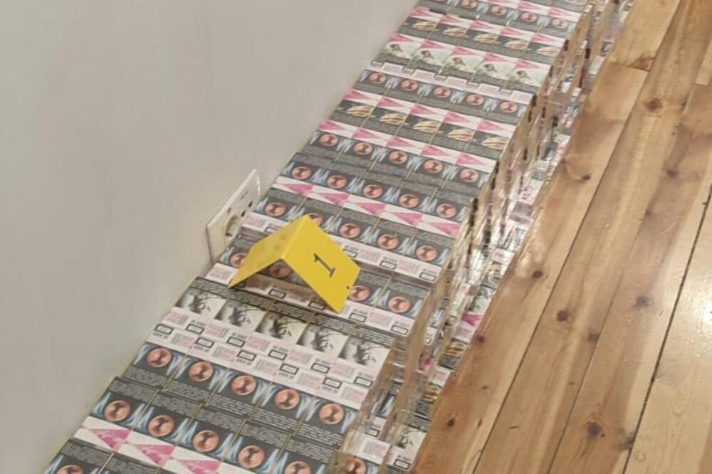 Oduzete cigarete, Foto: UP