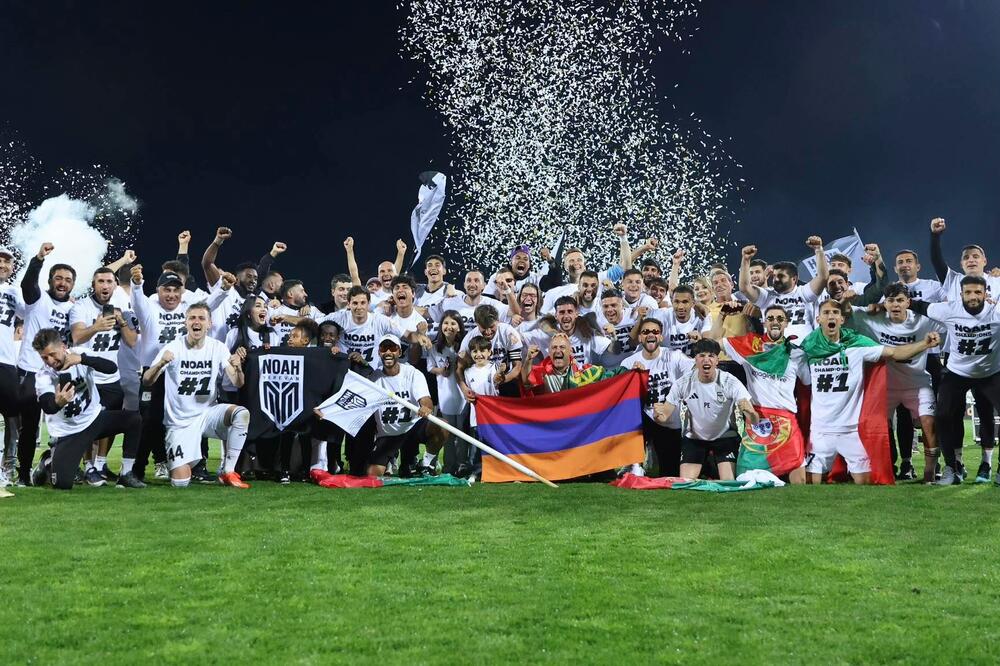 Noa je ove godine proslavila prvu titulu, Foto: FC Noah/Facebook