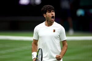 Tu je i 18. pobjeda zaredom na Vimbldonu: Alkaras izgubio set, pa...