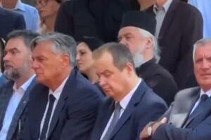 Dačić zaspao na obilježavanju 150 godina Nevesinjske puške