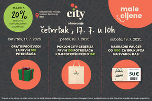 Veliko otvaranje CITY marketa u Makedonskom naselju - Bar!