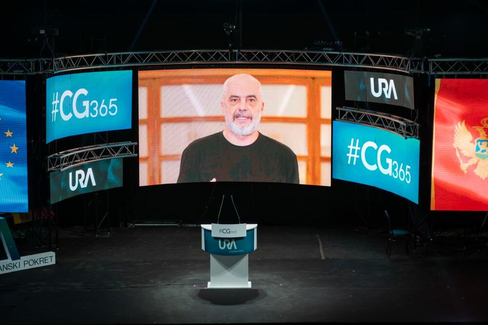 Obraćanje Rame na kongresu GP URA, Foto: GP URA
