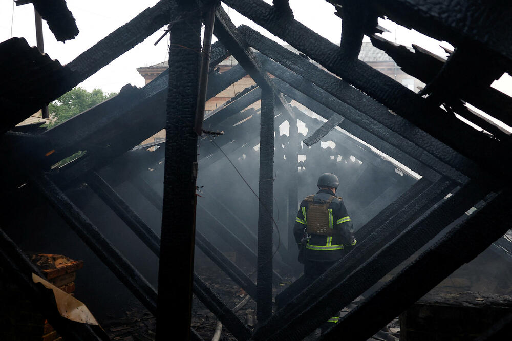 Detalj iz Kijeva nakon ruskog napada, Foto: REUTERS