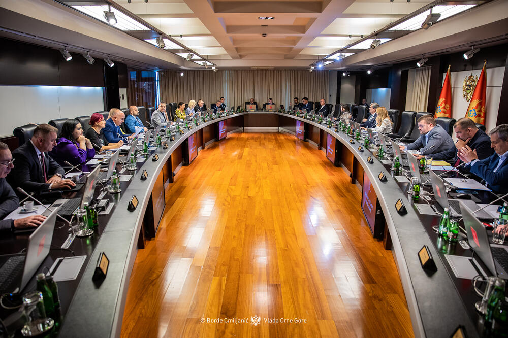 Sa sjednice Vlade, Foto: Vlada Crne Gore