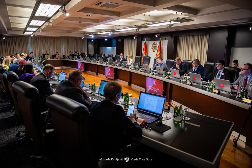 Sa sjednice Vlade, Foto: Vlada Crne Gore