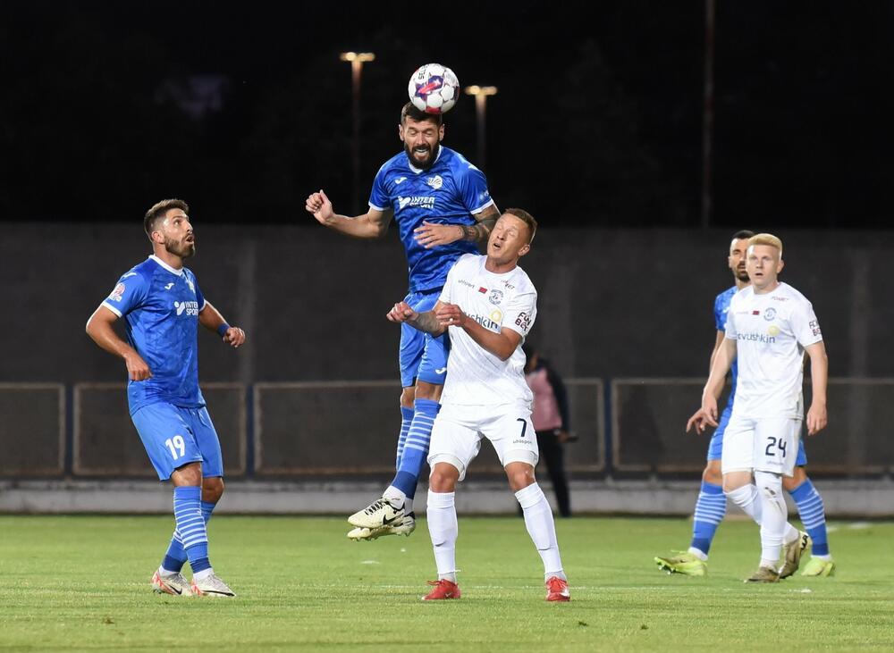 <p>Sutjeska večeras u Nikšiću, u prvom meču 1. kola kvalifikacija za Ligu konferencije poražena od bjeloruskog Dinamo Bresta 2:1</p>