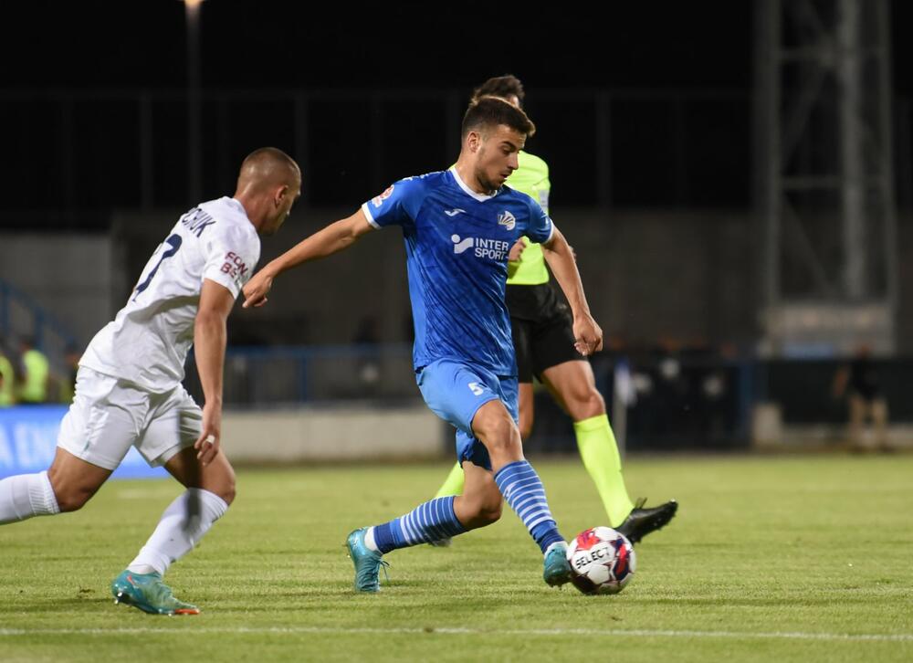 <p>Sutjeska večeras u Nikšiću, u prvom meču 1. kola kvalifikacija za Ligu konferencije poražena od bjeloruskog Dinamo Bresta 2:1</p>