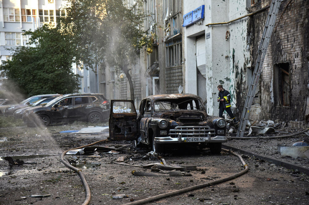 Posljedice ruskih napada, Černovci, Foto: Reuters