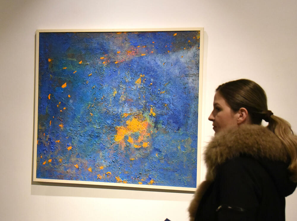 Sa izložbe Mirjane Marsenić Vujović 