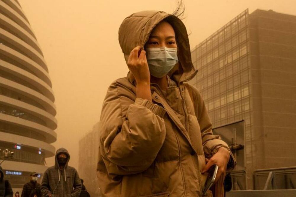 Kina je jedna od zemalja koje često pogađaju pješčane oluje, Foto: Kevin Frayer/Getty Images