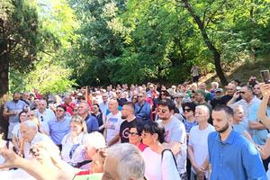 Održan protest na Gorici: Borba protiv fašizma stalna dužnost...