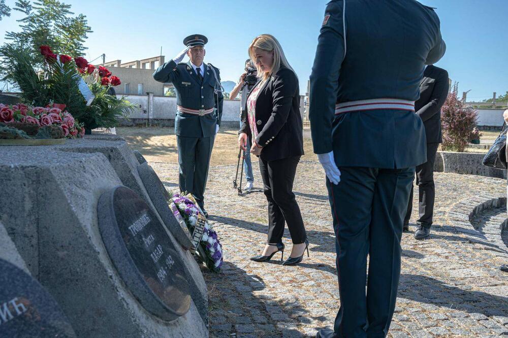 Sa polaganja vijenca, Foto: Svetlana Mandić