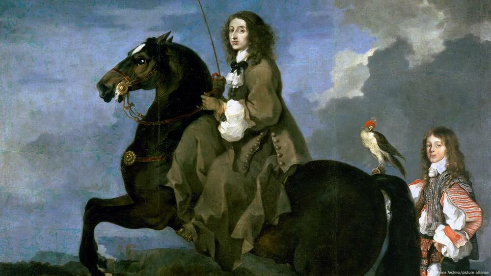 Kristina od Švedske na konju, muzej Prado