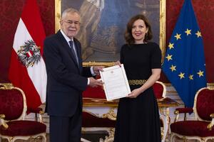 Anđić predala akreditivna pisma predsjedniku Austrije