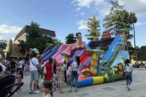 "Dječije kraljevstvo na trgu" uz fizičku aktivnost i osmjehe