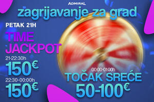 Veče zagrijavanja u Admiral Clubu – Petak u centru Podgorice!