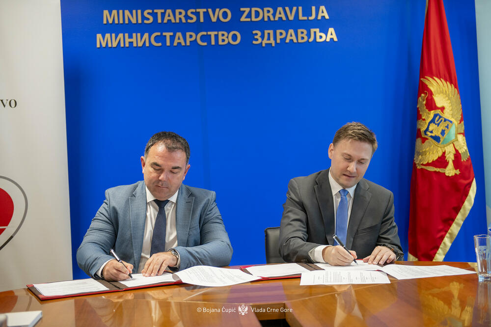 Potpisivanje memoranduma, Foto: Ministarstvo zdravlja