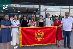 MPNI: Ispraćen tim koji će predstavljati Crnu Goru na 55....