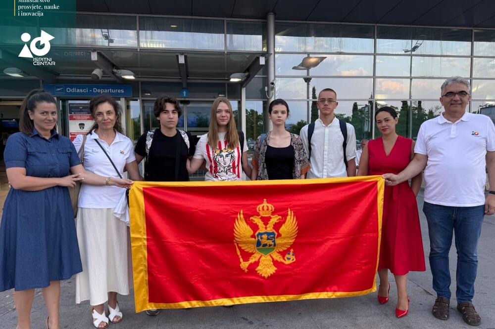 Ispraćen tim koji će predstavljati Crnu Goru na 55. Međunarodnoj olimpijadi iz fizike, Foto: Ministarstvo prosvjete, nauke i inovacija