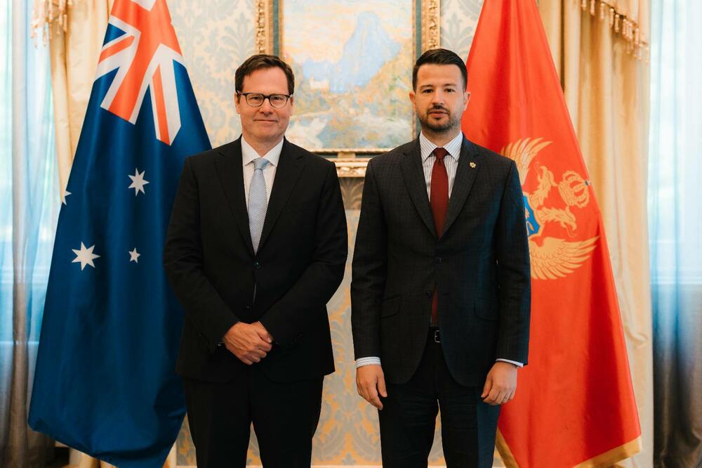 Milatović sa ambasadorom Australije