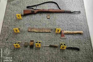 Danilovgrad: Uhapšena jedna osoba, pronađena puška i municija u...