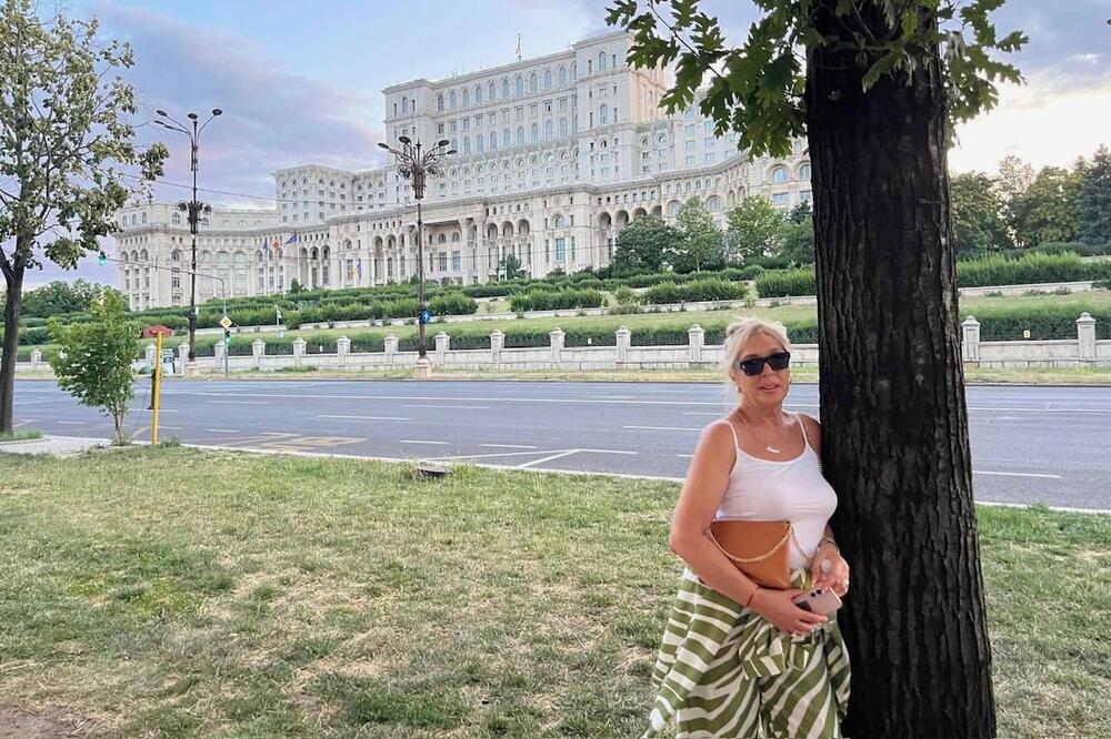 Jadranka Vukašinović u Bukureštu, Foto: Privatna arhiva